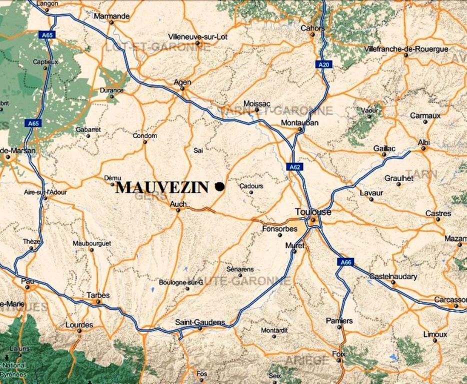 فندق Vvf Gers Gascogne Mauvezin  المظهر الخارجي الصورة